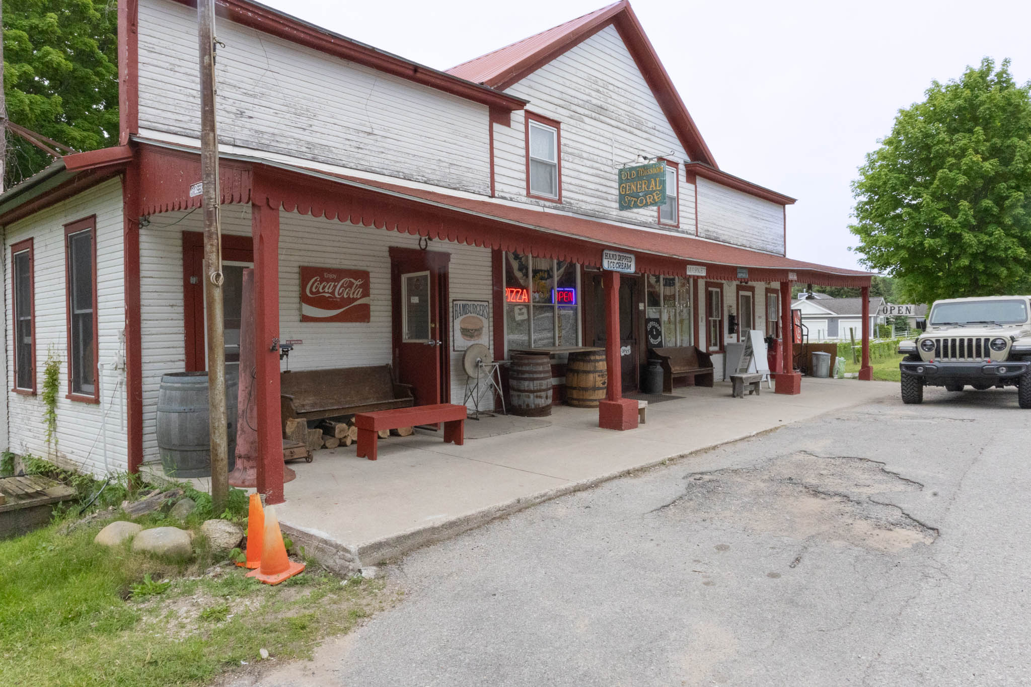 Inside the Old Mission General Store